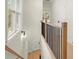 Upstairs hallway with a view of the lower level at 1695 Thomas St, Decatur, GA 30032