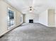 Bright living room with hardwood floors and fireplace at 114 Blake Cv, Douglasville, GA 30134