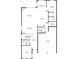 Single-story floor plan with 2 bedrooms and 2 baths at 711 Bridgeview Dr, Holly Springs, GA 30115