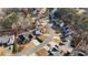 Neighborhood view showing homes and street layout at 447 Two Iron Nw Trl, Kennesaw, GA 30144