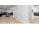 Finished basement space with recessed lighting and comfortable seating area at 649 Ozburn Nw Rd, Atlanta, GA 30318