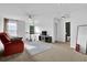 Spacious loft area with neutral carpet, and plenty of natural light at 3945 Silverthorn Trce, Cumming, GA 30028