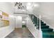 Lobby with stairs, mailboxes, and chandelier at 6851 Roswell Rd # I29, Atlanta, GA 30328
