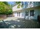 Large deck overlooks backyard; perfect for outdoor entertaining at 99 Moreland Se Ave, Atlanta, GA 30316
