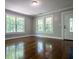 Spacious living room with hardwood floors and fireplace at 99 Moreland Se Ave, Atlanta, GA 30316