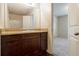 Bathroom with granite vanity and a shower/tub combo at 2137 Chadwick Road, Atlanta, GA 30331