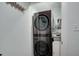 Stackable LG washer and dryer in a small laundry room at 68 Peachtree Memorial - Dr # 68, Atlanta, GA 30309