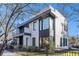 Modern two-story home with a sleek design and fenced yard at 1099 Hawthorne Ne St, Atlanta, GA 30307