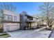 Contemporary home exterior with a two-car garage at 1099 Hawthorne Ne St, Atlanta, GA 30307