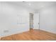 Modern office space with hardwood floors and built-in shelving at 1099 Hawthorne Ne St, Atlanta, GA 30307