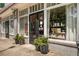 Retail space with attractive storefront and potted plants at 1187 Rambler Cross, Atlanta, GA 30312