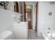 Bathroom with vanity, tub and view of bedroom at 2580 County Line Sw Rd, Atlanta, GA 30331