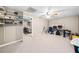 Spacious basement area with shelving and open layout, suitable for multiple uses at 6389 Grafton Dr, Austell, GA 30168