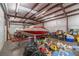 Spacious boat storage with high ceilings, perfect for storing watercraft and other equipment at 686 Newton Factory Bridge Rd, Covington, GA 30014