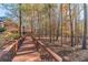 Wooden walkway meandering through the backyard at 686 Newton Factory Bridge Rd, Covington, GA 30014