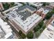 Aerial view of building and surrounding area at 800 Peachtree St # 1112, Atlanta, GA 30308