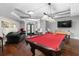 Relaxing game room with pool table and comfortable seating at 800 Peachtree St # 1112, Atlanta, GA 30308