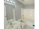 Bathroom with tub, toilet and vanity at 2372 Johnson Rd, Atlanta, GA 30345