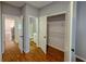 Hallway with access to a half-bathroom and a closet at 2372 Johnson Rd, Atlanta, GA 30345