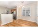 Bright dining room with hardwood floors and chandelier at 683 Terry Se St, Atlanta, GA 30315