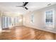 Bright living room with hardwood floors and large windows at 683 Terry Se St, Atlanta, GA 30315