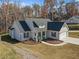 Charming craftsman style home with gray exterior and landscaped yard at 754 Somersby Dr, Dallas, GA 30157