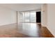 Bright living room featuring hardwood floors and access to a balcony at 620 Peachtree Ne St # 415, Atlanta, GA 30308