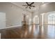 Bright and spacious living room with hardwood floors at 6204 Woodlore Nw Dr, Acworth, GA 30101