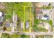 Aerial view showing house location and lot size in relation to surrounding properties at 242 Wilbur Se Ave, Atlanta, GA 30316