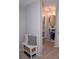 Entryway with bench, coat rack, and mirror at 4846 Twin Lakes Trl, Atlanta, GA 30360