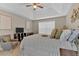 Serene main bedroom with king bed and calming decor at 66 Trevor Way, Temple, GA 30179