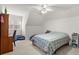 Bright bedroom with window, ceiling fan and wood floors at 1772 Benningfield Dr, Marietta, GA 30064