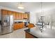 Well-equipped kitchen with granite countertops and island at 1772 Benningfield Dr, Marietta, GA 30064