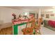 View of barstools and bar in finished basement at 3639 Fowler Rdg, Douglasville, GA 30135