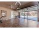 Clean garage with multiple windows, garage doors, and tiled floors at 3639 Fowler Rdg, Douglasville, GA 30135
