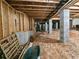 Unfinished basement with exposed utilities at 318 Liberty Ln, Canton, GA 30114