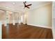 Spacious living room featuring hardwood floors and high ceilings at 318 Liberty Ln, Canton, GA 30114