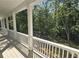 Large porch overlooking a wooded area at 318 Liberty Ln, Canton, GA 30114