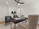 Home office with hardwood floors and built-in desk at 1639 Stokes Sw Ave, Atlanta, GA 30310