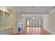 Spacious living room with hardwood floors and fireplace at 325 Yellowroot Ln, Sandy Springs, GA 30350