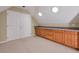 Bonus room with built-in cabinets and closet at 531 Sweetfern Ln, Sugar Hill, GA 30518