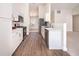 Clean kitchen with white cabinets, quartz countertops and stainless steel appliances at 2770 Stony Place Ct, Grayson, GA 30017