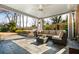 Covered patio with seating area and hot tub view at 2619 Green Meadows Ln, Brookhaven, GA 30319