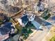 Aerial view of house and surrounding neighborhood at 1379 Chatley Way, Woodstock, GA 30188