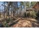 Wooded backyard behind the home at 5275 Johnson Spur, Loganville, GA 30052