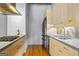 Well-equipped kitchen featuring a gas cooktop, stainless steel appliances, and efficient layout for cooking at 1058 Piedmont Ne Ave # 302, Atlanta, GA 30309