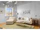 Cozy living area featuring a plush sofa, ample natural light, and contemporary design elements throughout at 1058 Piedmont Ne Ave # 302, Atlanta, GA 30309