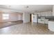 Kitchen features white cabinets and appliances at 143 Longview Rd, Fayetteville, GA 30214