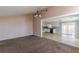 Open living room with view of kitchen at 143 Longview Rd, Fayetteville, GA 30214