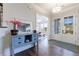 Elegant entryway with hardwood floors and console table at 4973 Concert Ln, Marietta, GA 30066